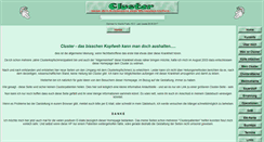 Desktop Screenshot of clusterhomepage.de